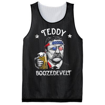 Theodore Roosevelt 4th Of July Mesh Reversible Basketball Jersey Tank