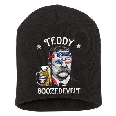 Theodore Roosevelt 4th Of July Short Acrylic Beanie