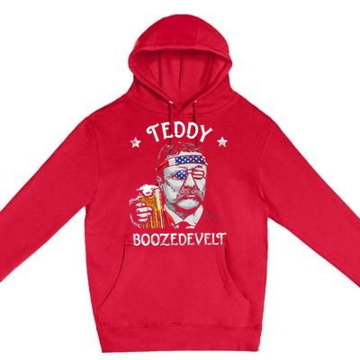 Theodore Roosevelt 4th Of July Premium Pullover Hoodie