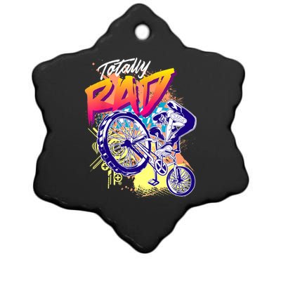 Totally Rad 80s BMX Bike Boy Girl Ceramic Star Ornament