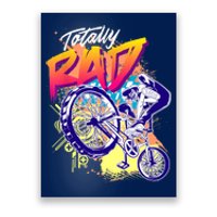 Totally Rad 80s BMX Bike Boy Girl Poster