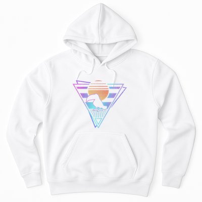 Toucan Retro 80s Edm Synthwave Gift Hoodie