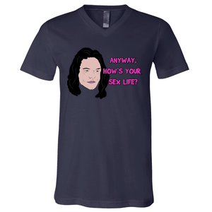 The Room Anyway How&X27;S Your Sex Life V-Neck T-Shirt