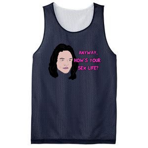 The Room Anyway How&X27;S Your Sex Life Mesh Reversible Basketball Jersey Tank