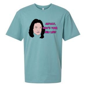 The Room Anyway How&X27;S Your Sex Life Sueded Cloud Jersey T-Shirt