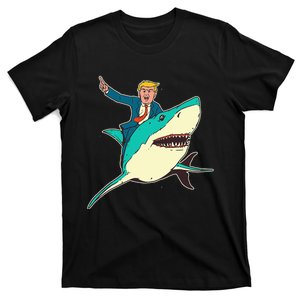 Trump Rides A Shark Trump Shark T-Shirt