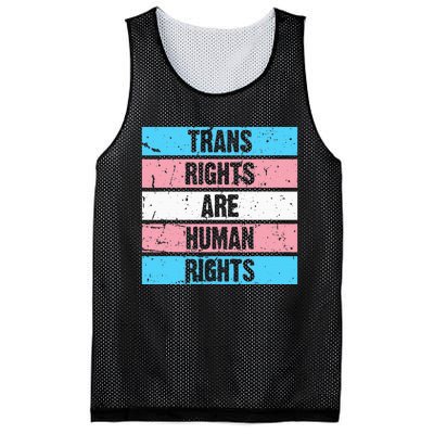 Tran Rights Are Human Rights Lgbt Flag Gay Mesh Reversible Basketball Jersey Tank