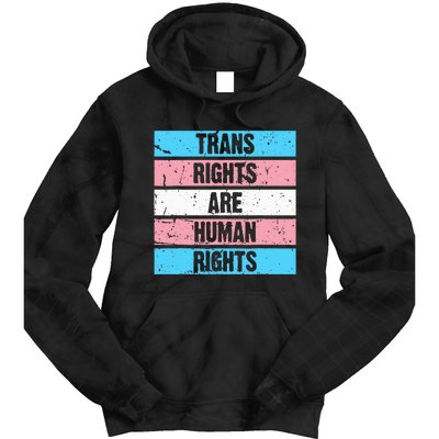 Tran Rights Are Human Rights Lgbt Flag Gay Tie Dye Hoodie