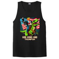 Trump Riding A Trex God Guns And Trump PosiCharge Competitor Tank