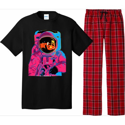 Trippy Rainbow Astronaut Pajama Set