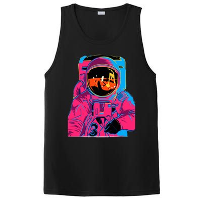 Trippy Rainbow Astronaut PosiCharge Competitor Tank