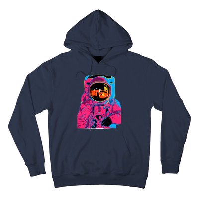 Trippy Rainbow Astronaut Hoodie