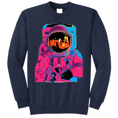 Trippy Rainbow Astronaut Sweatshirt