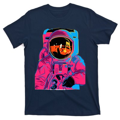 Trippy Rainbow Astronaut T-Shirt