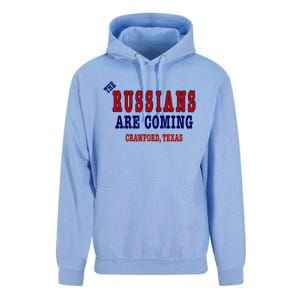 The Russians Are Coming Crawford Texas Unisex Surf Hoodie