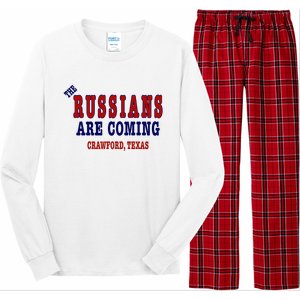 The Russians Are Coming Crawford Texas Long Sleeve Pajama Set