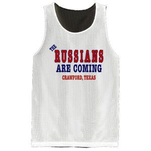 The Russians Are Coming Crawford Texas Mesh Reversible Basketball Jersey Tank