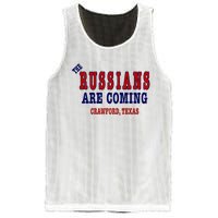 The Russians Are Coming Crawford Texas Mesh Reversible Basketball Jersey Tank