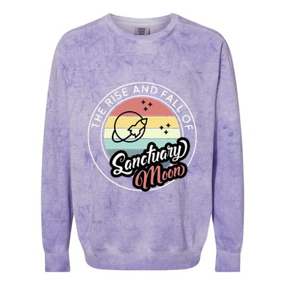 The Rise And Fall Of Sanctuary Moon Colorblast Crewneck Sweatshirt
