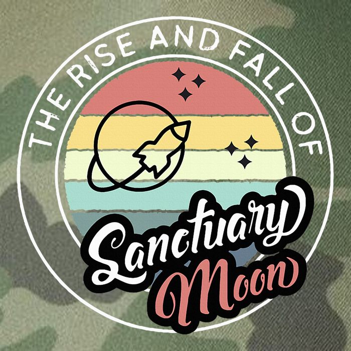 The Rise And Fall Of Sanctuary Moon Legacy Tie Dye Trucker Hat