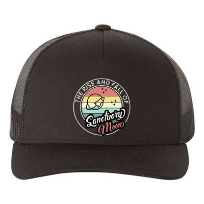 The Rise And Fall Of Sanctuary Moon Yupoong Adult 5-Panel Trucker Hat