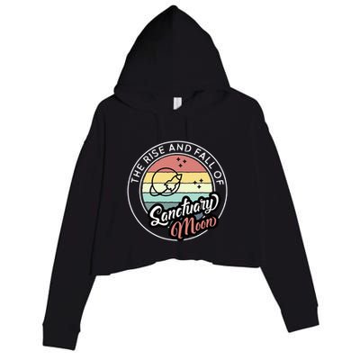 The Rise And Fall Of Sanctuary Moon Crop Fleece Hoodie