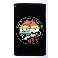 The Rise And Fall Of Sanctuary Moon Golf Towel
