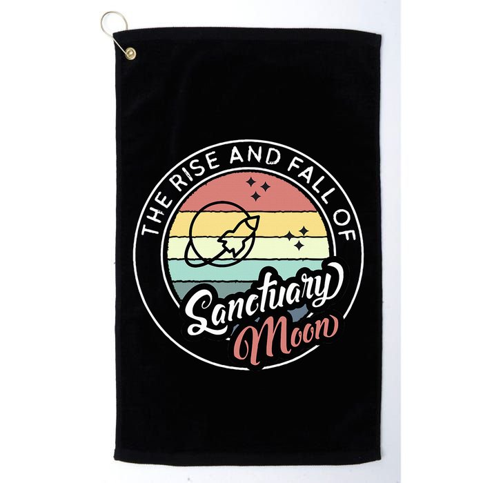 The Rise And Fall Of Sanctuary Moon Golf Towel