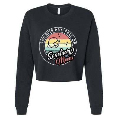 The Rise And Fall Of Sanctuary Moon Cropped Pullover Crew