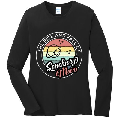 The Rise And Fall Of Sanctuary Moon Ladies Long Sleeve Shirt