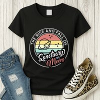 The Rise And Fall Of Sanctuary Moon Womens T-Shirt