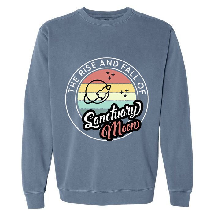 The Rise And Fall Of Sanctuary Moon Garment-Dyed Sweatshirt