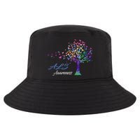 Tree Ribbon ALS Awareness Cool Comfort Performance Bucket Hat