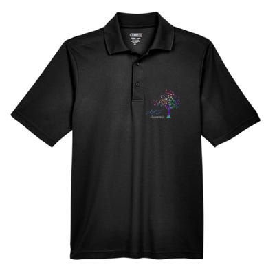 Tree Ribbon ALS Awareness Men's Origin Performance Pique Polo