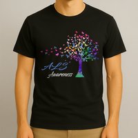Tree Ribbon ALS Awareness T-Shirt