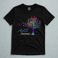 Tree Ribbon ALS Awareness T-Shirt