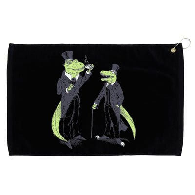 Tea Rex And Velo Sir Raptor Grommeted Golf Towel