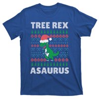 Tree Rex A Saurus Funny Christmas Dinosaur Gift T-Shirt