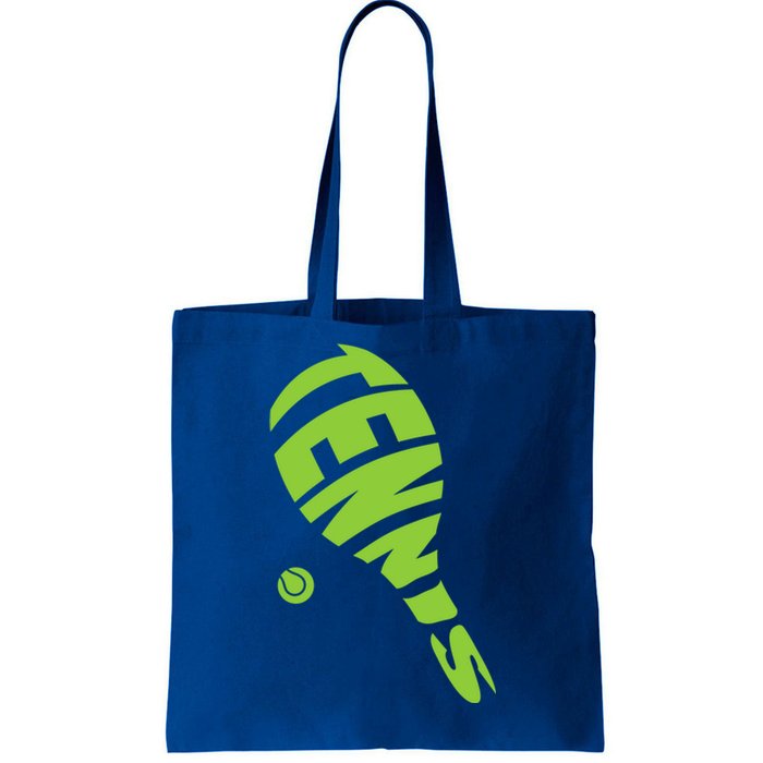 Tennis Racket And Tennis Ball Tennis Graphic Gift Tote Bag