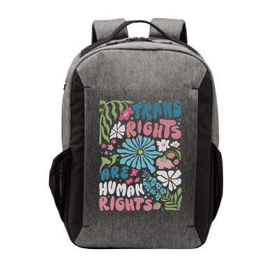 Transg Right Are Human Rights Boho Flower Pride Month Vector Backpack