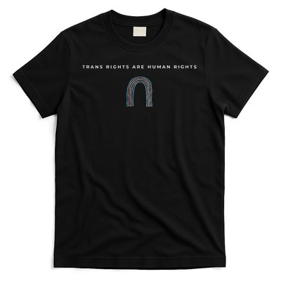 Trans Rights Are Human Rights Subtle Pride Flag Transgender T-Shirt