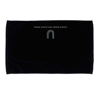 Trans Rights Are Human Rights Subtle Pride Flag Transgender Microfiber Hand Towel