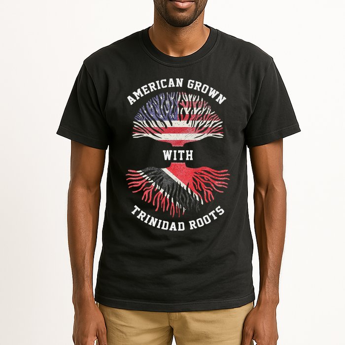 Trinidad Roots American Grown Trinidad Gift Tall T-Shirt