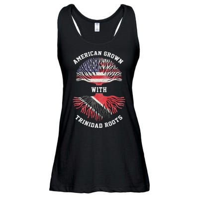 Trinidad Roots American Grown Trinidad Gift Ladies Essential Flowy Tank