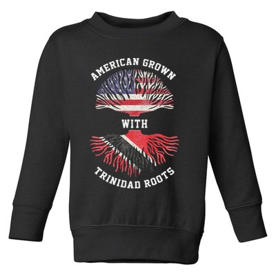 Trinidad Roots American Grown Trinidad Gift Toddler Sweatshirt
