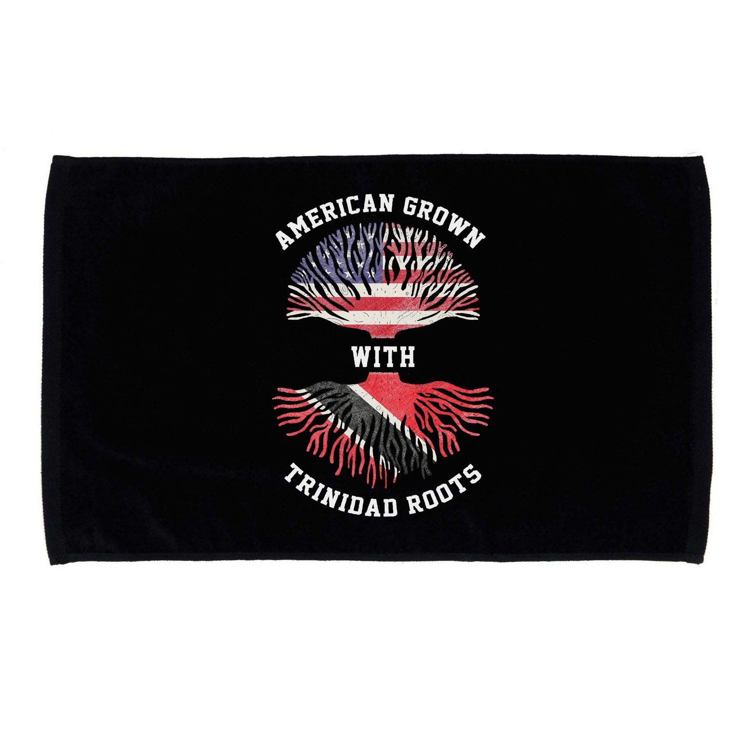 Trinidad Roots American Grown Trinidad Gift Microfiber Hand Towel