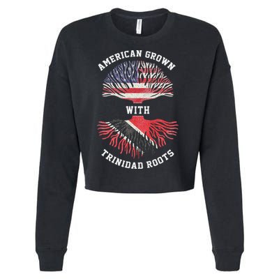 Trinidad Roots American Grown Trinidad Gift Cropped Pullover Crew