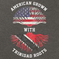 Trinidad Roots American Grown Trinidad Gift Cotton Canvas Backpack