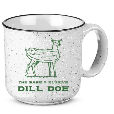 The Rare And Elusive Dill Doe 15oz Campfire Ceramic Mug