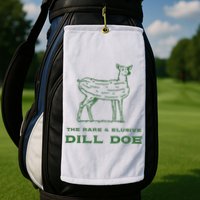 The Rare And Elusive Dill Doe Golf Towel
